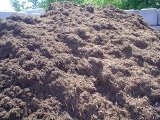 brown mulch